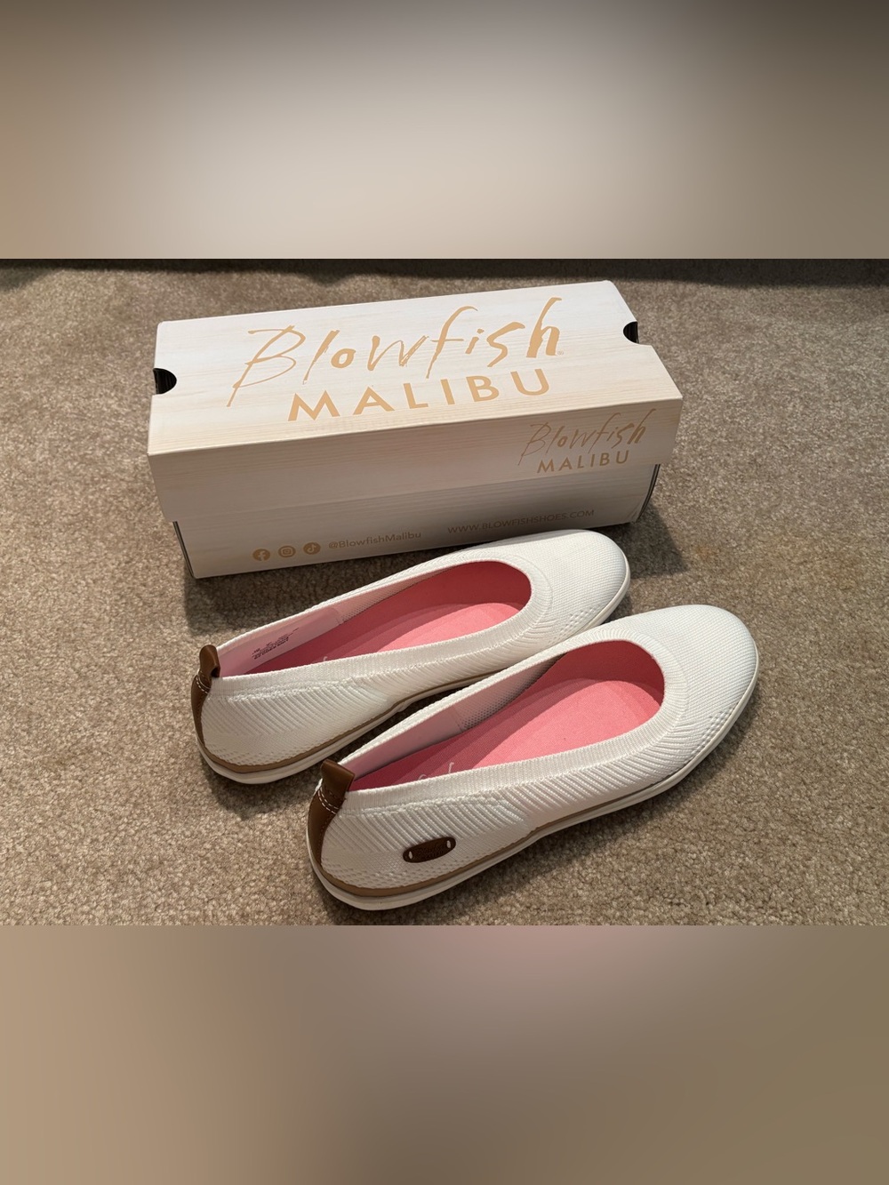 Blowfish Malibu, Women’s, EZ Does Knit, Size 11, White